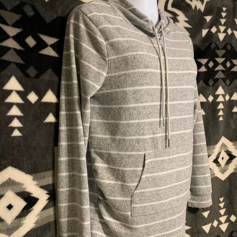 🆕Angel Kiss LongSleeve Maternity Hood Gray/White - Picture 7 of 16